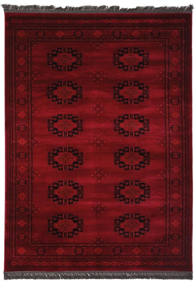 Κλασικό χαλί Afgan 6871H D.RED Royal Carpet - 160 x 160 cm
