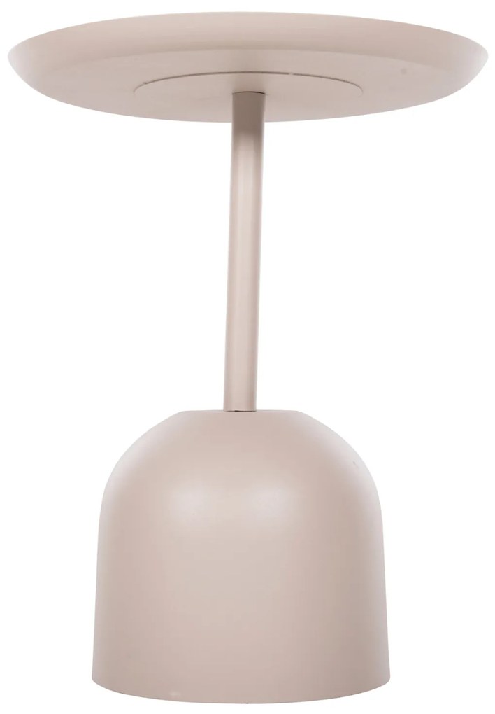 ΤΡΑΠΕΖΙ ΒΟΗΘΗΤΙΚΟ ΣΤΡΟΓΓΥΛΟ DELBEL HM4265.10 ΜΕΤΑΛΛΟ ΣΕ ΕΚΡΟΥ Φ45,5x58,5 εκ.