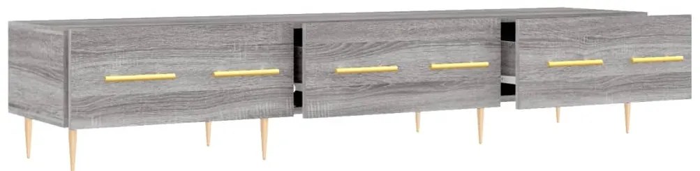 vidaXL Έπιπλο Τηλεόρασης Γκρι Sonoma 150 x 36 x 30 εκ. Επεξεργ. Ξύλο