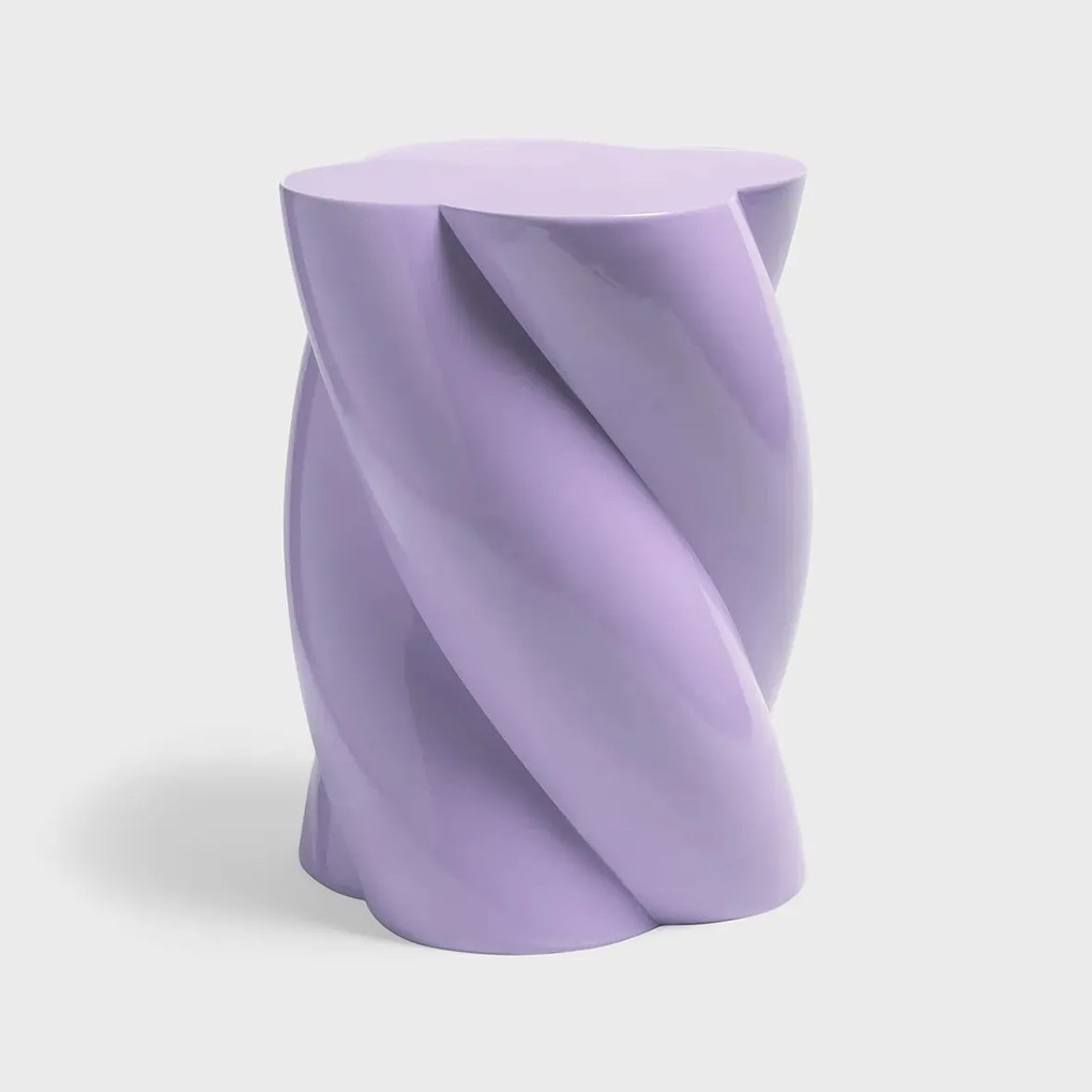 Βοηθητικό τραπέζι Pillar Marshmallow Λιλά Fiber Glass 40 x 29 cm Home - &amp;k Amsterdam