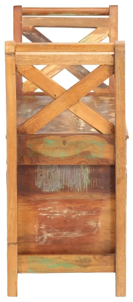 Πάγκος Χολ 103 x 33 x 72 εκ. από Μασίφ Ανακυκλωμένο Ξύλο - Καφέ