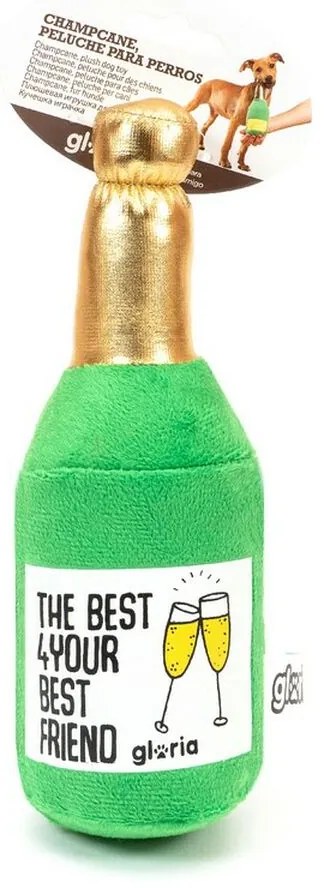 Βελούδινο Ζωάκι για Σκύλους Gloria Champcane Σαμπάνια
