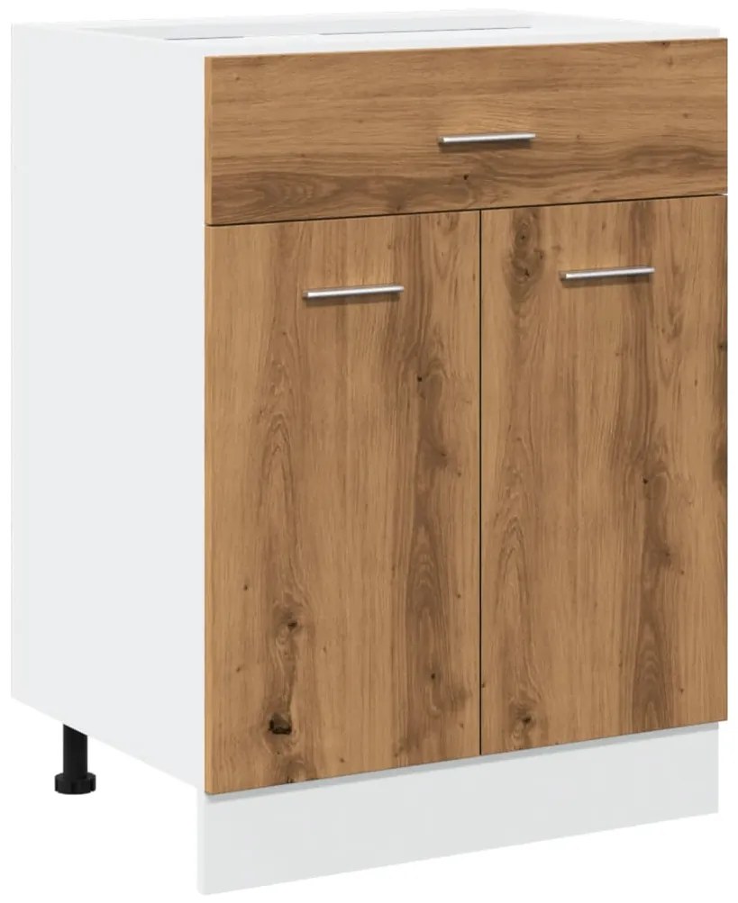 Έπιπλο Με Συρτάρι Lyon Artisan Δρυς 60x46x81,5εκ. Επεξεργ. Ξύλο 856090