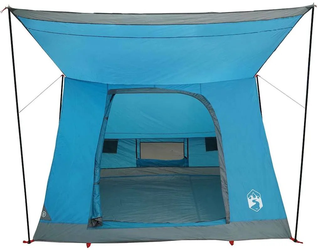vidaXL Σκηνή Camping Μπλε 282 x 225 x 154 εκ Πολυεστέρας