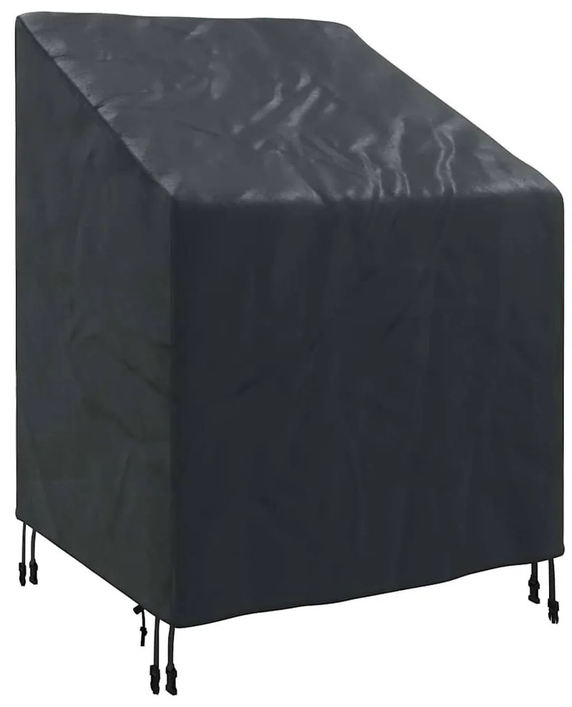 vidaXL Κάλυμμα Κήπου για Καρέκλα Μαύρο 75 x 78 x 65 / 100 εκ Ύφασμα 210D