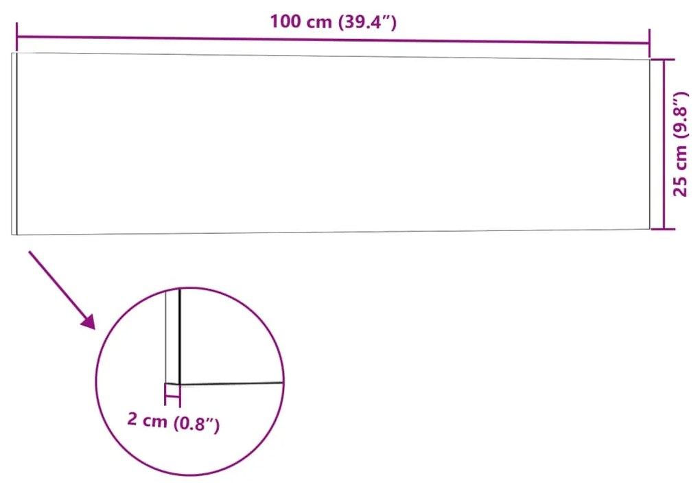 Πάνελ Τοίχου 3D 14 τεμ. Λευκό και Κόκκινο 100 x 25 EPS - Λευκό