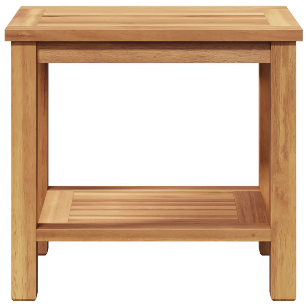 vidaXL Τραπεζάκι σαλονιού Καφέ 50 x 35 x 45 cm Μασίφ ξύλο teak