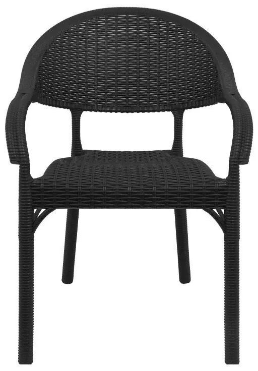 Καρέκλα Hilda Fylliana Ανθρακί 60x62x85 εκ. 60x62x85 εκ.