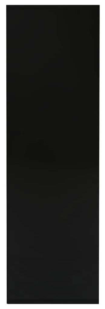 vidaXL Βιβλιοθήκη Μαύρη 98 x 29 x 97,5 εκ. Επεξεργασμένο Ξύλο