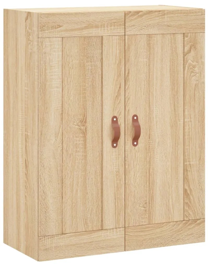 vidaXL Ντουλάπι Sonoma δρυς 69,5 x 34 x 180 εκ. από Επεξεργασμένο Ξύλο