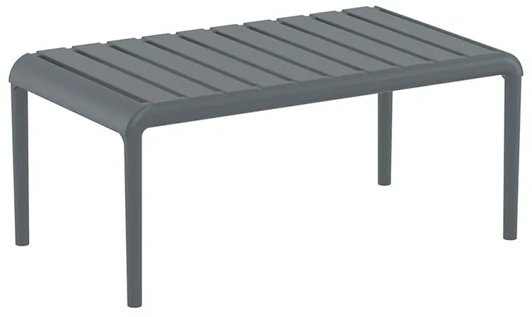 SIESTA PARIS DARK GREY ΤΡΑΠΕΖΙ 90X50X40εκ. ΠΟΛ/ΝΙΟΥ 90X50X40εκ.20.0851