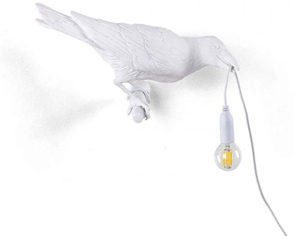 Φωτιστικό Bird 14721 2,8x4,5x12,3cm 2W E14 White Seletti