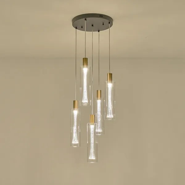 Φωτιστικό Οροφής Πολύφωτο LED Eurolamp Vial 144-15101