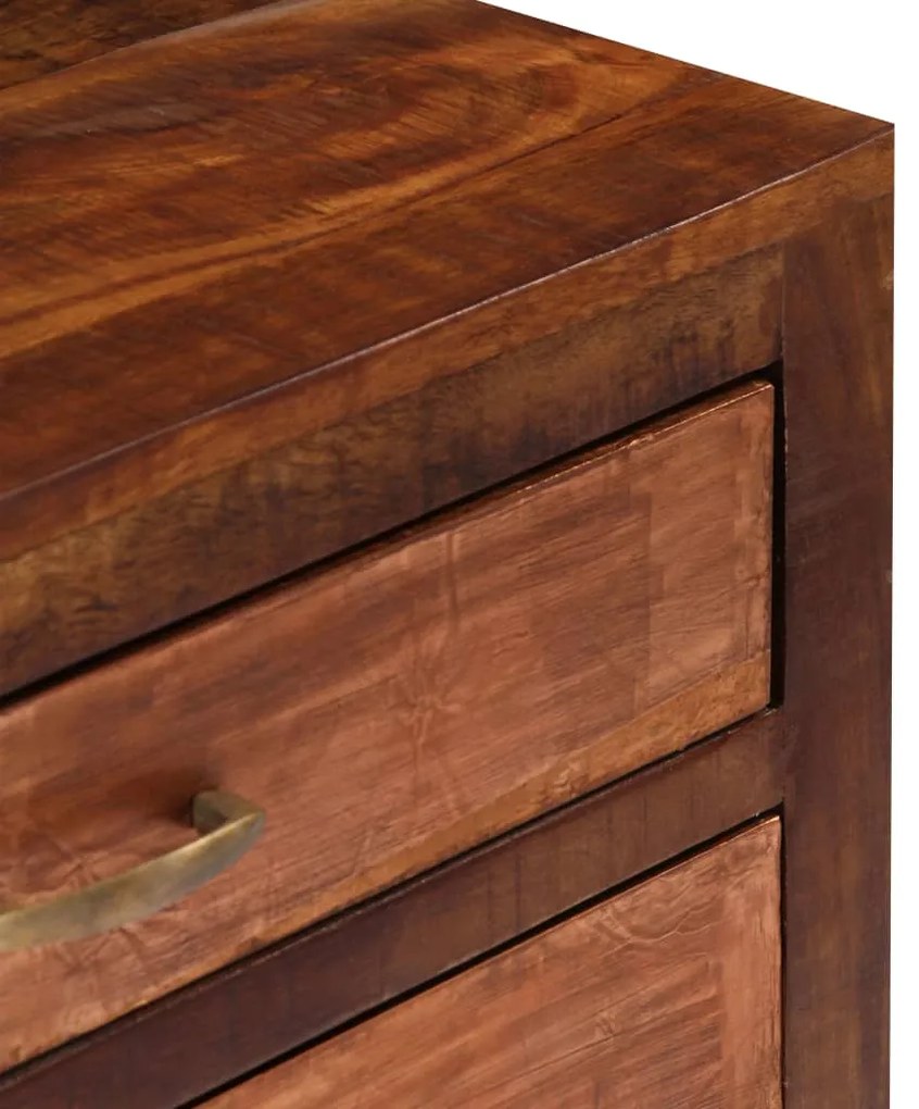 vidaXL Κονσόλα 118 x 30 x 75 εκ. από Μασίφ Ξύλο Μάνγκο