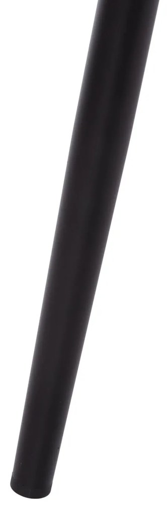 Πολυθρόνα HARRIET C5548.13 Αλουμινίου Μαύρη - Ανθρακί Σχοινί & Μαξιλάρι 60x62x80,5Υ εκ. 4αδα 60x62x80.5 εκ.