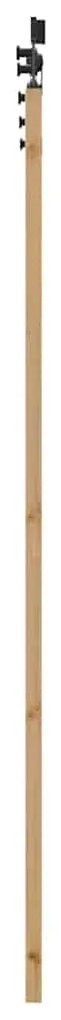 vidaXL Συρόμενη Πόρτα ORKDAL Καφέ 86 x 211 cm Ξύλο και μέταλλο