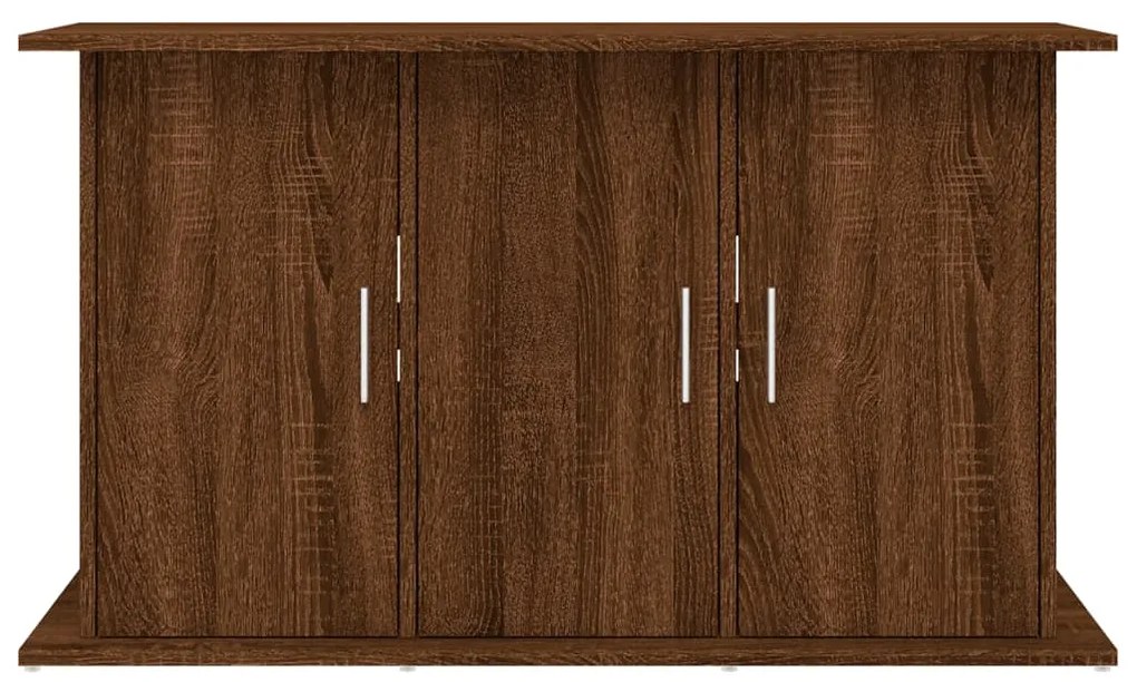 vidaXL Βάση Ενυδρείου Καφέ Δρυς 101x41x58 εκ. από Επεξεργασμένο Ξύλο