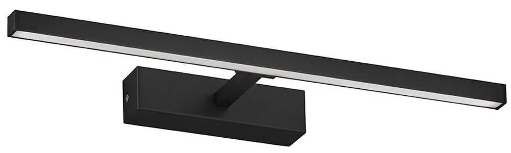 Φωτιστικό Τοίχου-Απλίκα Tod 4272600 52x4,5cm Led 803lm 12,6W Black Viokef