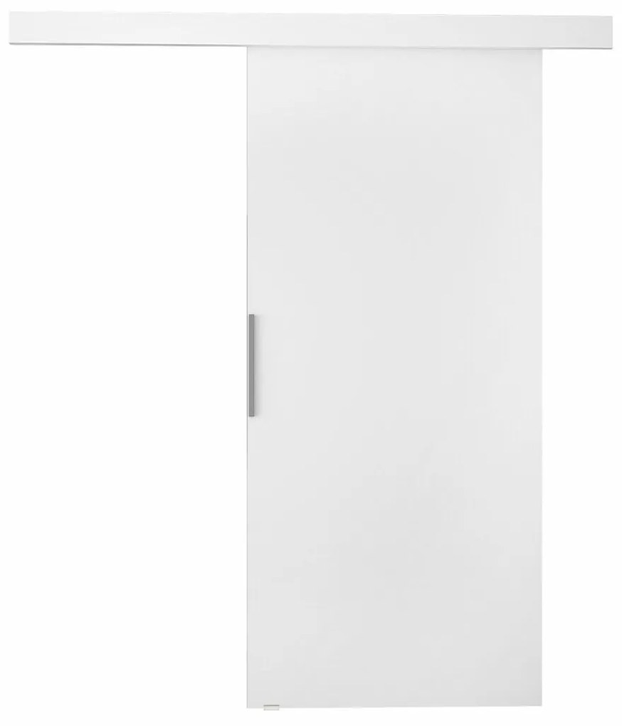 Συρόμενες πόρτες Atlanta 190, 23 kg, Άσπρο, Πλαστικοποιημένη μοριοσανίδα, Αλουμίνιο | Epipla1.gr