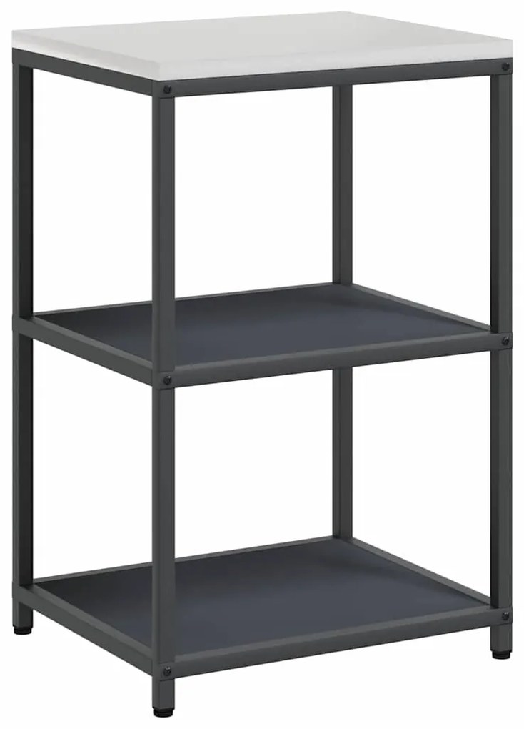 vidaXL Σετ Αποθήκευσης Κουζίνας 2 pcs Ανθρακί 150 x 50 x 92 εκ.