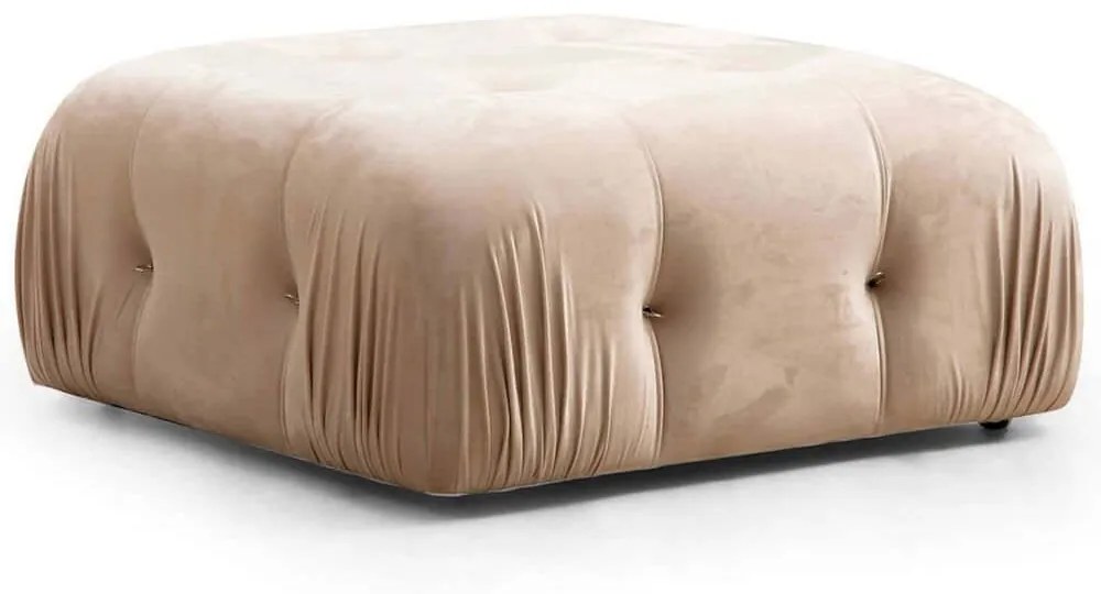 Σκαμπό Bubble Pouffe 560ARE1411 95x95x45cm Cream