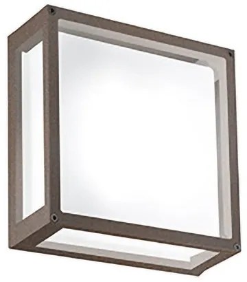 Απλίκα Φωτιστικό Τοίχου LED 20W IP54 3000K Home Zafferano-LD0251R3-Καφέ LD0251R3