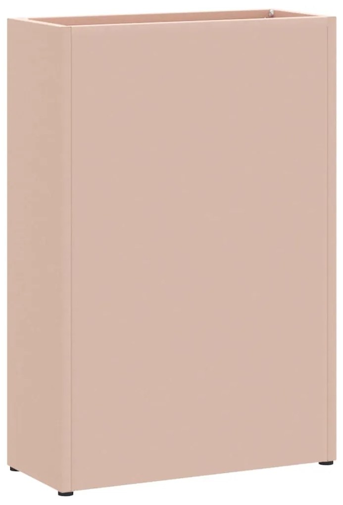 vidaXL Σχέδιο & βάση αποθήκευσης Ροζ 28 x 12 x 41 εκ Ατσάλι