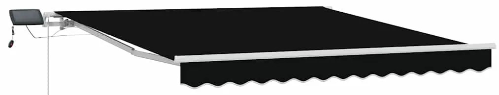 vidaXL Σκηνίτσα Αναδιπλούμενη με Μαύρο 300 x 250 εκ ύφασμα