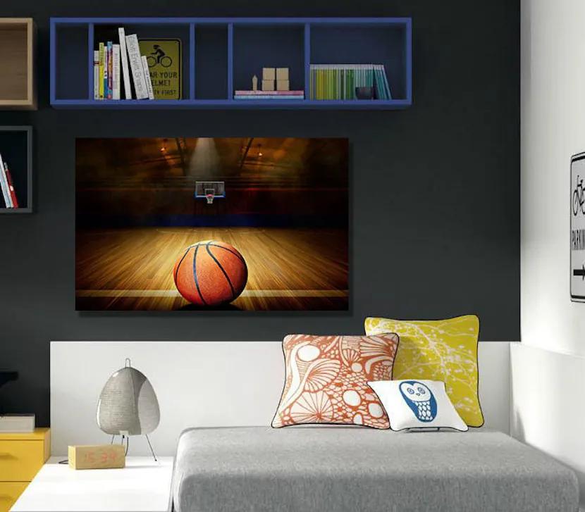 Πίνακας σε καμβά με μπάλα του μπάσκετ KNV726 65cm x 95cm