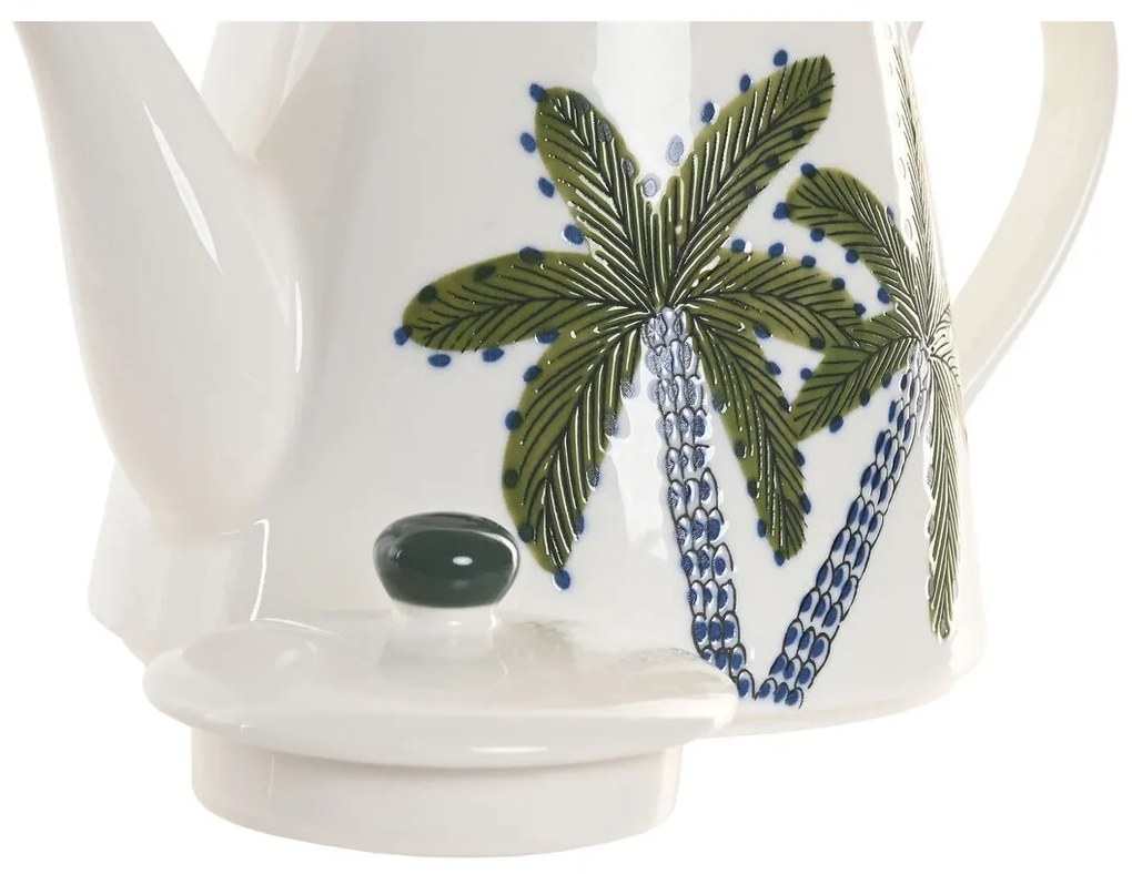 Τσαγιέρα Home ESPRIT Μπλε Πράσινο Πορσελάνη 850 ml