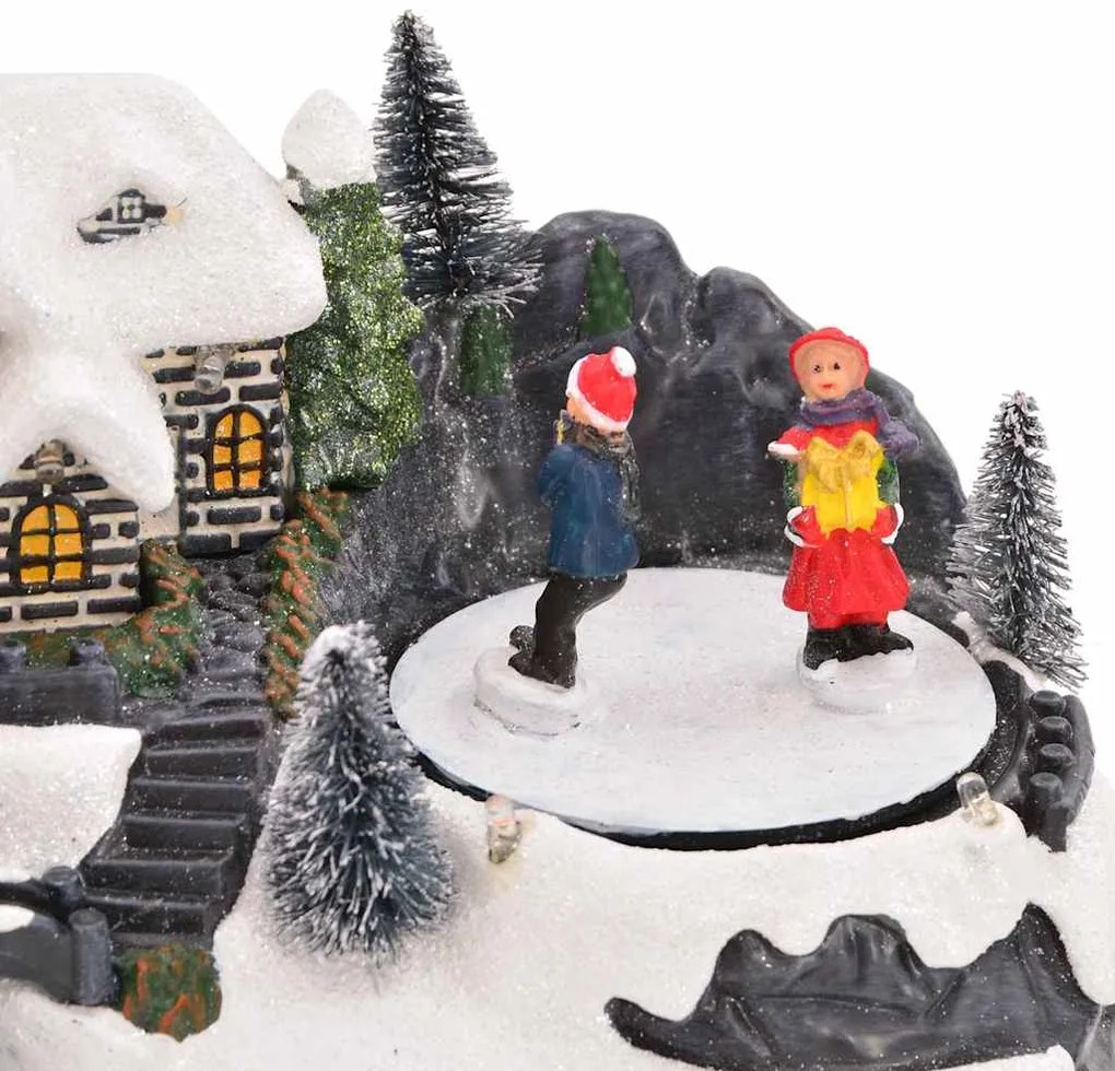 vidaXL Γιορτινός Τραπεζοκόμος Πολύχρωμο 16 x 11,5 x 13 εκ. Πλαστικό