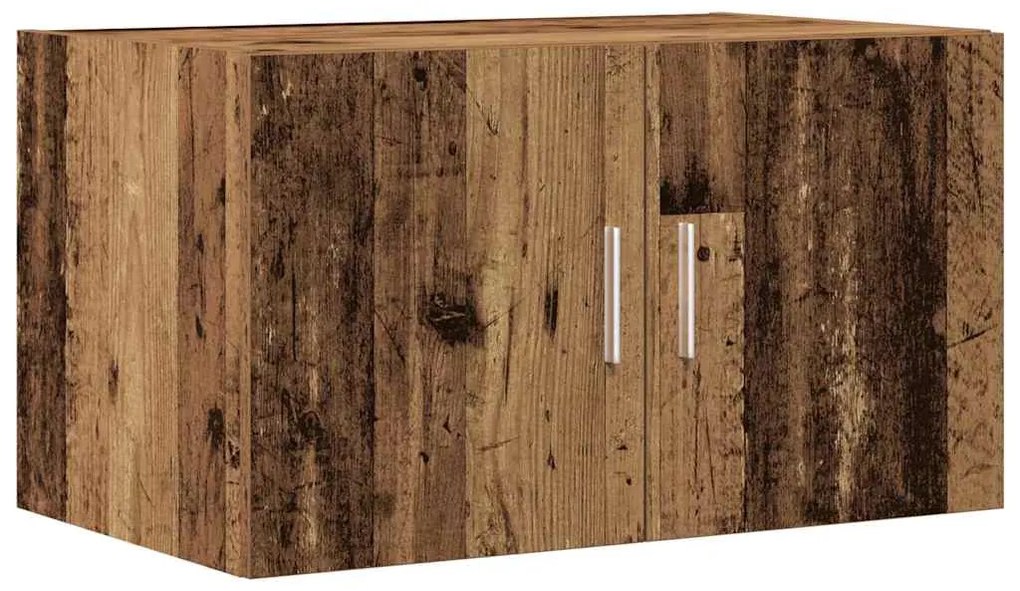 vidaXL Ντουλάπι αποθήκευσης 3 pcs Παλιό ξύλο