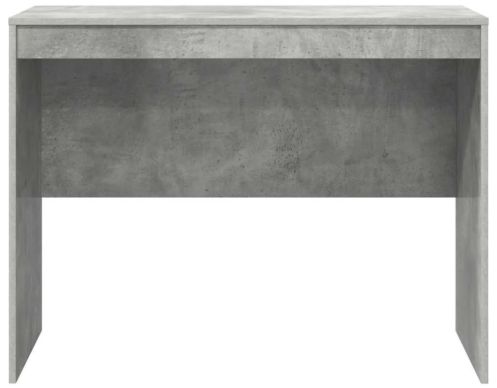 vidaXL Γραφείο Γκρι σκυροδέματος 100 x 50 x 76 εκ. Επεξεργασμένο ξύλο