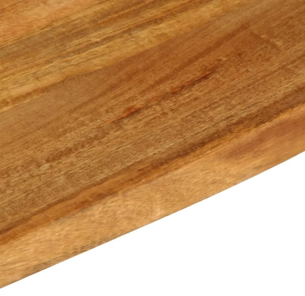 vidaXL Επιφάνεια Τραπεζιού 110x40x3,8 εκ. Live Edge Μασίφ Ξύλο Μάνγκο
