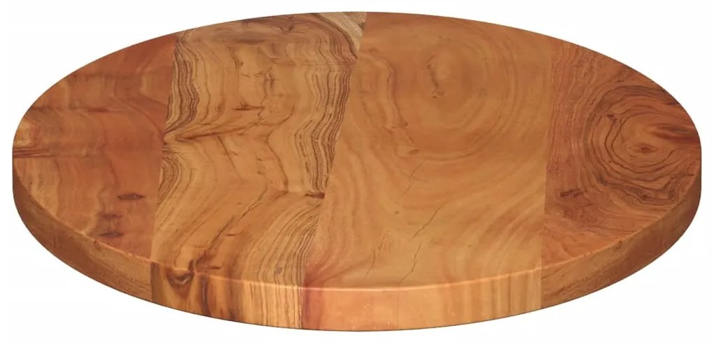 vidaXL Επιφάνεια Τραπεζιού Οβάλ 110x50x3,8 εκ. Μασίφ Ξύλο Ακακίας
