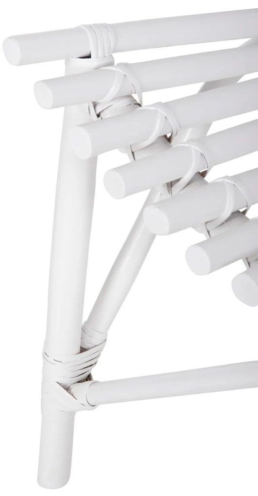 Καρέκλα CELLION C9812.03 Ράβδοι Rattan σε Λευκό Xρώμα 76x72x83Υεκ. 76x72x83 εκ.