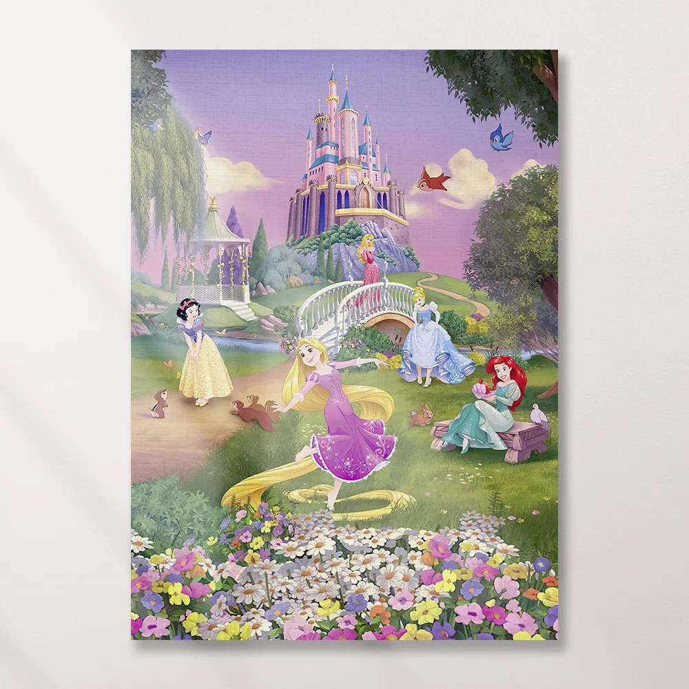 Παιδικός πίνακας σε καμβά Πριγκίπισσες Disney KNV0590 30cm x 40cm