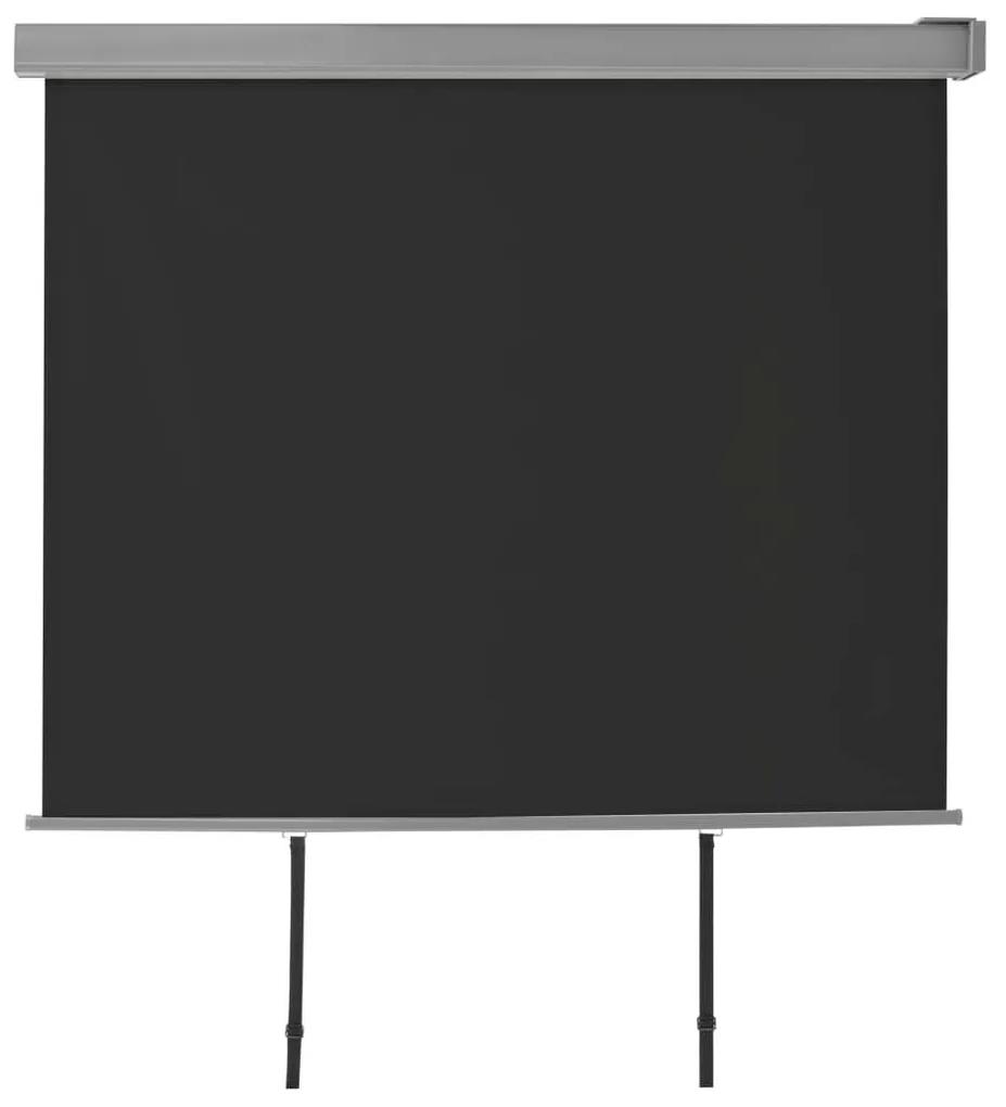 Σκίαστρο Βεράντας Πλαϊνό Πολυλειτουργικό Μαύρο 150 x 200 εκ. - Μαύρο