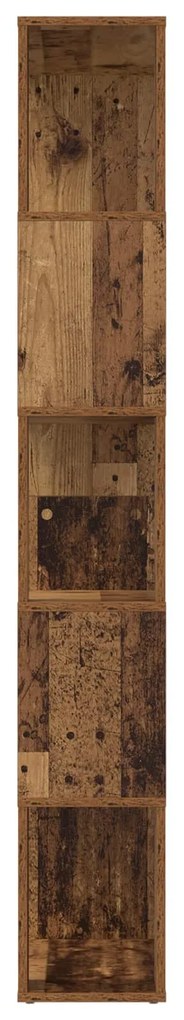 vidaXL Βιβλιοθήκη Παλιό ξύλο 80 x 24 x 159 εκ Επεξεργασμένο ξύλο