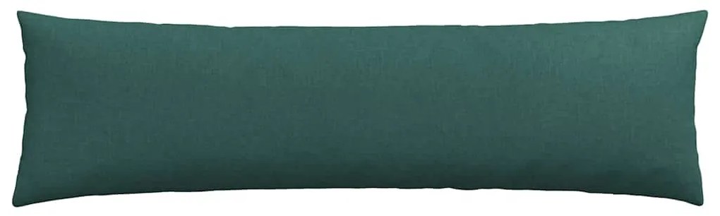 vidaXL Μαξιλάρι Καναπέ 2 pcs Σκούρο Πράσινο 145 x 40 εκ. ύφασμα