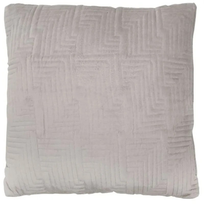Μαξιλάρι Διακοσμητικό (Με Γέμιση) Silver Z 014525 Grey 50X50 Fabric
