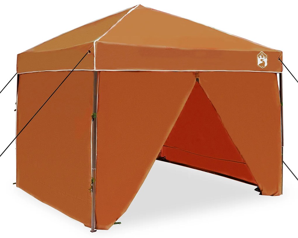 vidaXL Σκηνή Canopy Pop-up Πορτοκαλί 250 x 250 cm ύφασμα