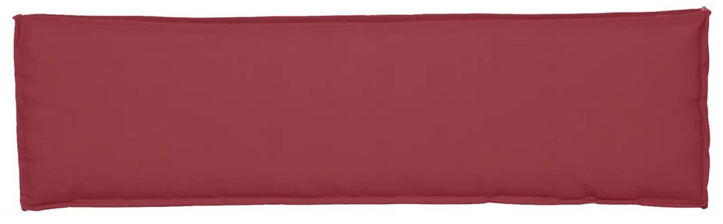 vidaXL Μαξιλάρι παλέτας για πάγκο Κόκκινο 140 x 40 x 8 εκ.