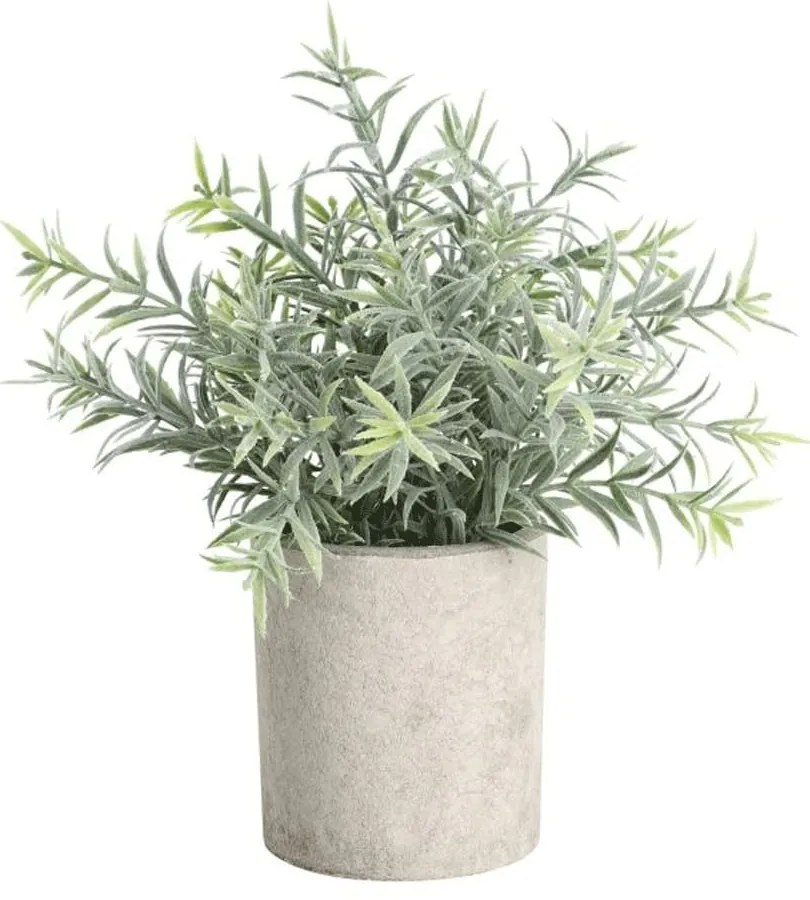 Τεχνητό Φυτό Σε Κασπώ 428026 Φ16x24cm Green Eglo Πλαστικό
