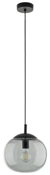 Κρεμαστό Φωτιστικό Οροφής 25cm E27 15W IP20 Vibe TK Lighting-5827-Γκρι 5827