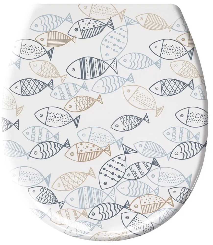 Καπάκι Λεκάνης Sardinas 1868 37x45cm 148 Multi Kleine Wolke Duroplast