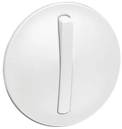 Πλακίδιο Διακόπτη Στενό Λευκό Celiane 065001 Legrand-65001-Λευκό 065001