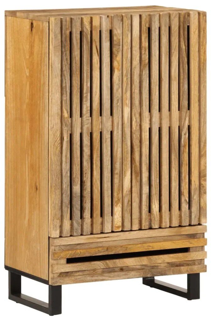 Ντουλάπι 60x34x100 εκ. από Μασίφ Ακατέργαστο Ξύλο Μάνγκο