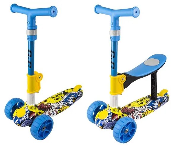 GC SCOOTER 2σε1 FUN HD0009TW Μπλε