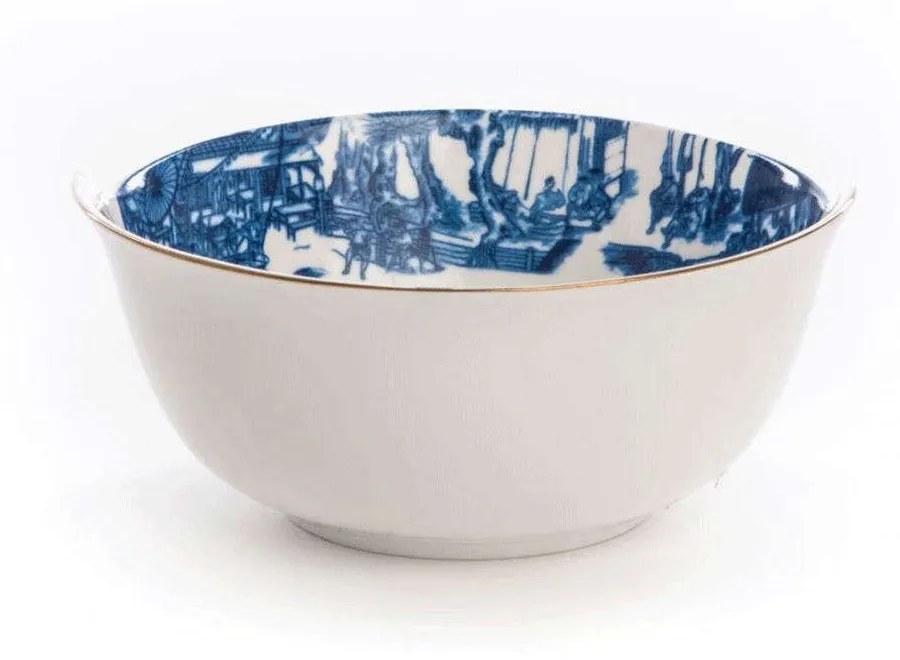 Μπωλ Σερβιρίσματος Despina 09731 15,2x6,7cm Multi Seletti Porcelain